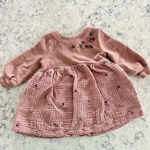 Carter’s Mauve long sleeve Peplum top